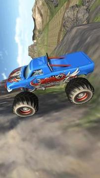 Mount Monster Truck Speed 3D游戏截图2