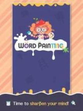 Word Painting - Search, connect & blast letters游戲截圖1
