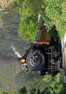 Old Fashioned Retro Steam Train Puzzle游戲截圖5