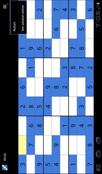 每日數(shù)獨(dú)免費(fèi) (sudoku)游戲截圖4