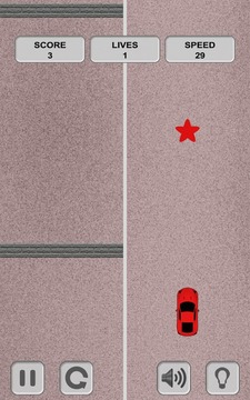簡單的賽車 (Simple car racing)游戲截圖1