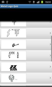 金屬LOGO問答 Metal Logo Quiz游戲截圖5
