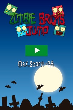 Zombie Bricks Jump游戲截圖1