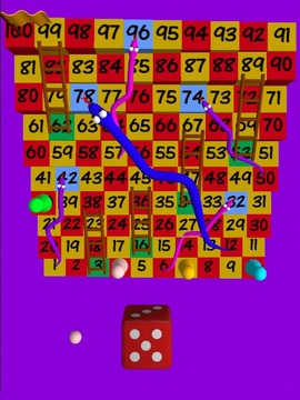 3D的蛇和梯子游戲截圖5