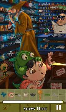 隱藏物品之巫師學(xué)校游戲截圖1
