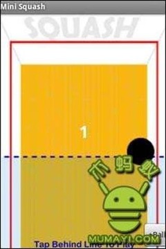 迷你壁球 Mini Squash游戲截圖3