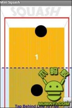 迷你壁球 Mini Squash游戲截圖1