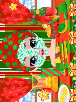 化妝公主圣誕節(jié)游戲游戲截圖1