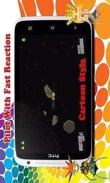 火箭的獵人，小行星游戲截圖3