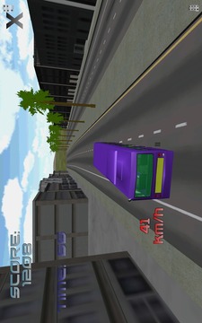 城市公交車，仿真3D游戲截圖2