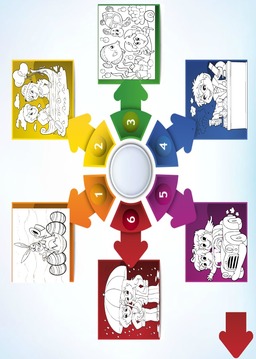 兒童漆游戲截圖2