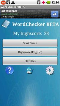 Word Checker BETA游戲截圖1