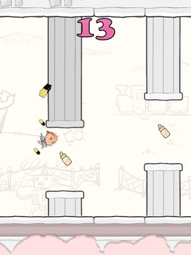 Flappy Baby - 倔強(qiáng)小寶寶游戲截圖2