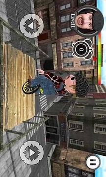 胖子鋼索獨輪秀3D游戲截圖3