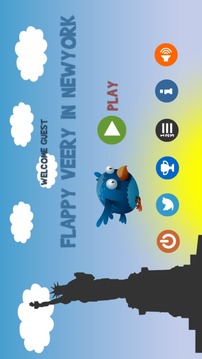 Flappy Veery in New York游戲截圖1