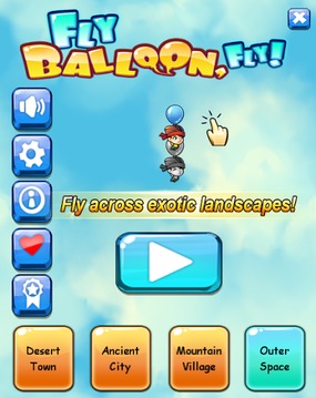 Fly Balloon. Fly!游戏截图1