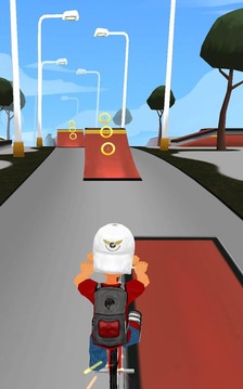 BMX自行車街 - 3D亞軍游戲截圖3