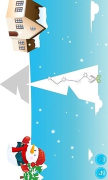 剪雪花游戲截圖2