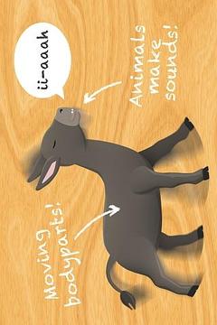 有趣的動物 Animal Fun Puzzle for Toddlers游戲截圖3