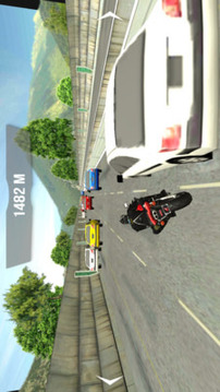 公路摩托賽3D游戲截圖4