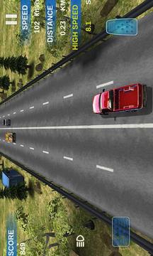 速度快的汽車賽跑（3D）游戲截圖5