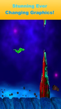Flashy Bird - Flap Space Wings游戲截圖4