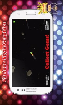 火箭的獵人，小行星游戲截圖2