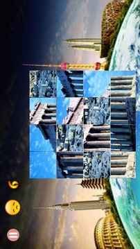 建筑拼圖游戲截圖2