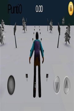 超级3D滑雪游戏截图1