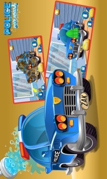 police car wash games for boys游戲截圖1