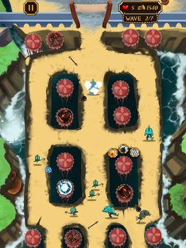Tower defense : Fish attack游戲截圖2