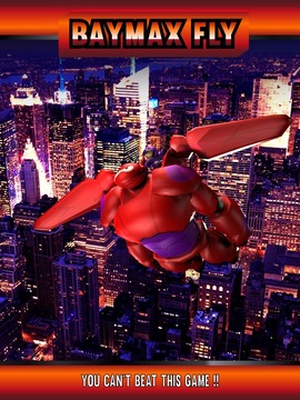 3D Baymax Fly Surfer游戲截圖1