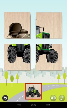 汽車3D拼圖塊游戲截圖1