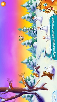 帕托和朋友的雪仗游戲截圖3