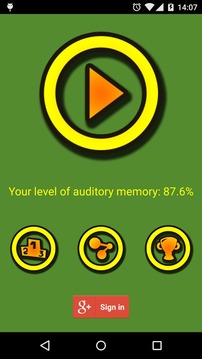 聲音記憶 - 測試游戏截图1