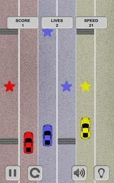 簡單的賽車 (Simple car racing)游戲截圖4