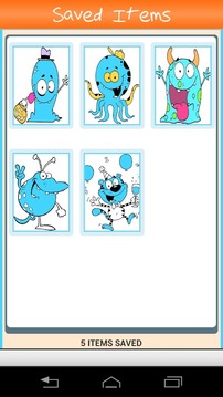 Coloring Kids Shows游戲截圖5