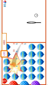 Smash Ball - Balloon blast游戲截圖1