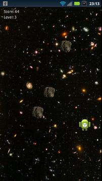 Droid的小行星游戲截圖3
