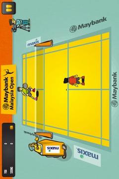 2013羽毛球公開賽 Maybank Malaysia Open 2013游戲截圖3