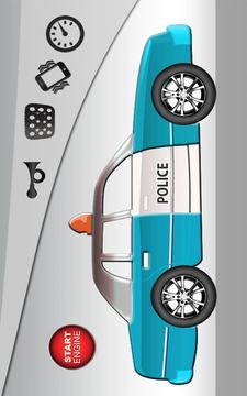警車樂趣為孩子們游戲截圖3
