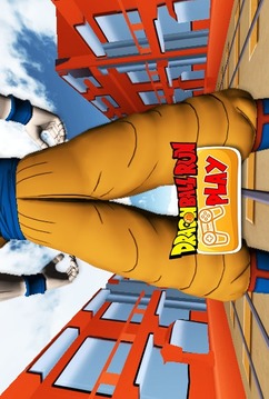 3D Goku Saiyan Dash Surfer Run游戲截圖4