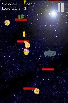 餅干太空冒險游戲截圖1
