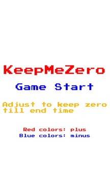 KeepMeZero免费游戏截图1