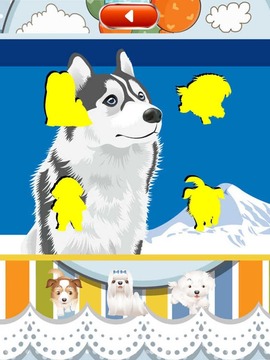 萌狗貼紙游戲截圖4