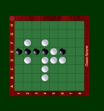 經(jīng)典的黑白棋游戲截圖2