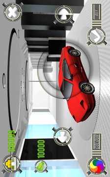 賽跑比賽車賽跑的3D的阻力游戲截圖4