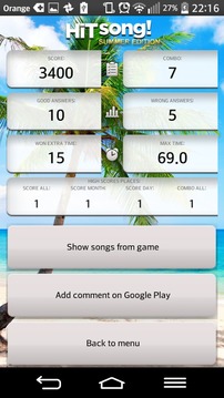 HIT Song Summer: Music Game游戲截圖4