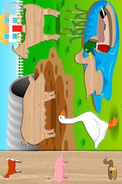 Farmyard Animals LITE游戲截圖1