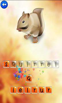 孩子的Word世界：动物游戏截图2